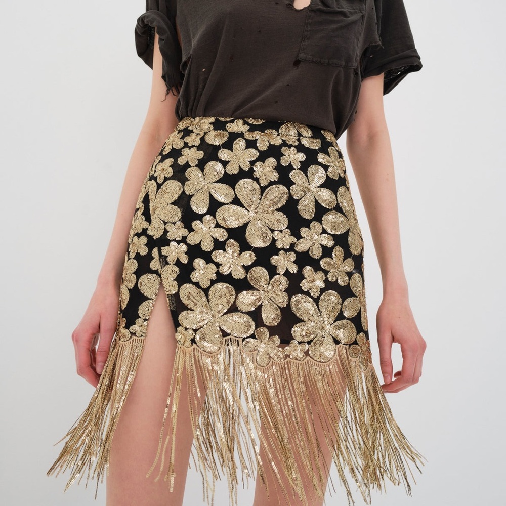 For Love & Lemons Colette skirt